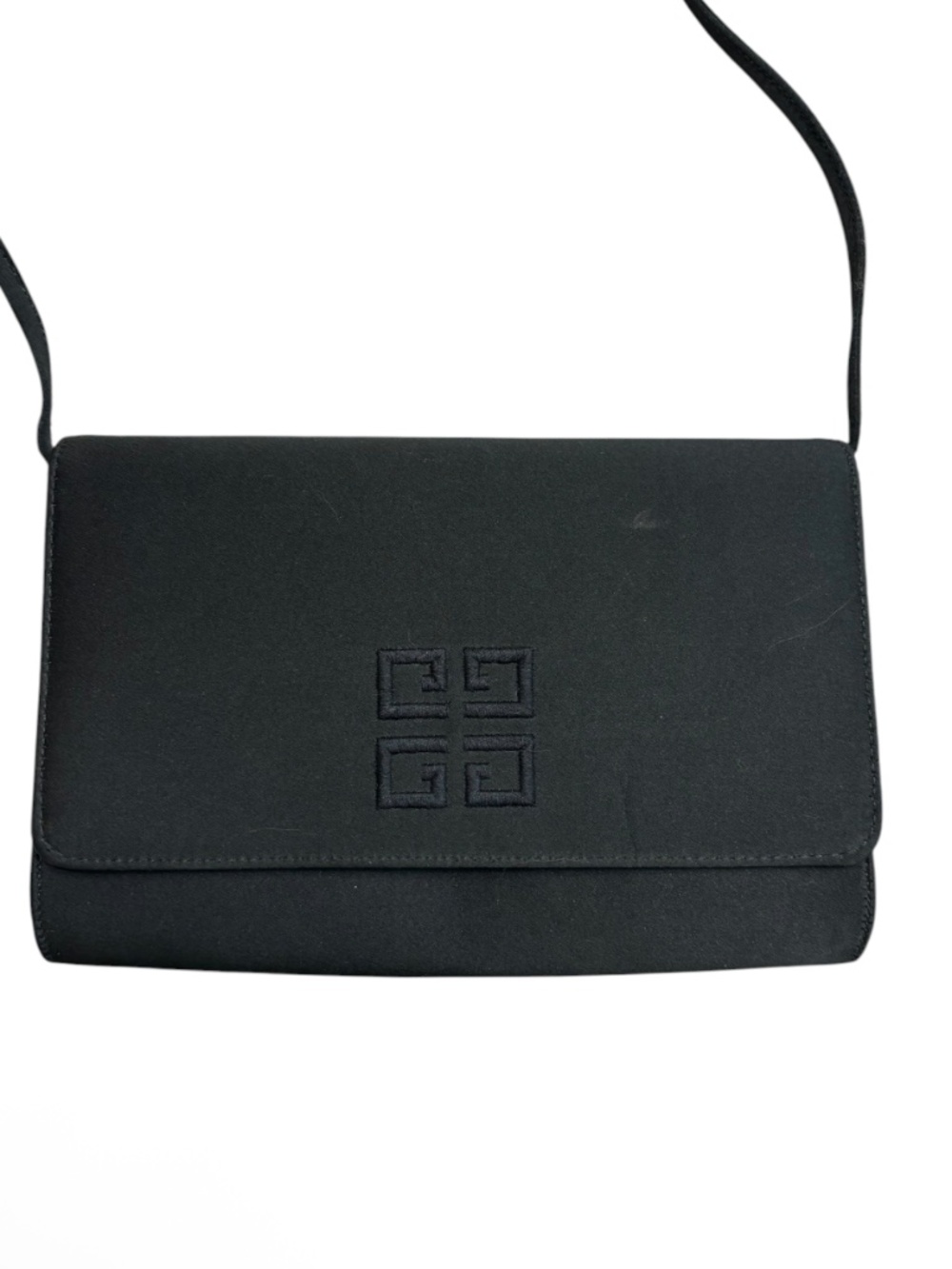 Givenchy Paris black crossbody shoulder bag vintage